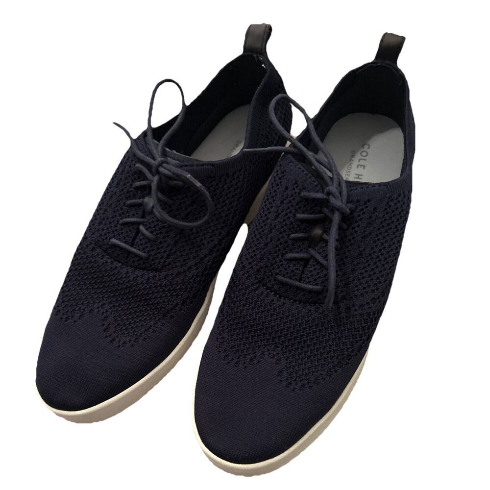 Cole Haan Women's Sneaker Grand Original‎ Stitchlite Oxford, Navy White US 10B